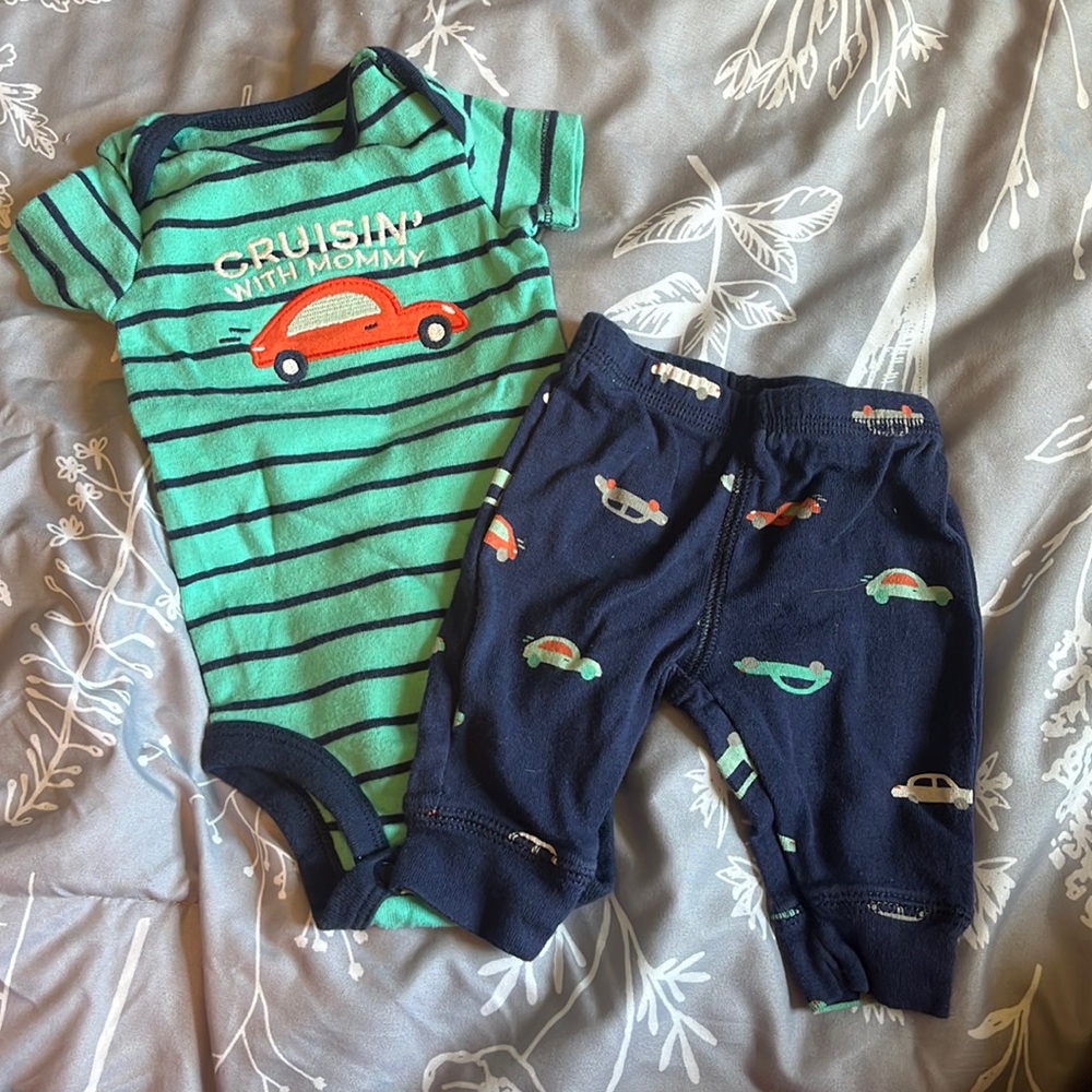 Newborn boys set, never worn